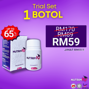 TRIAL SET - PAKEJ 1 BOTOL NUTRIMIQ